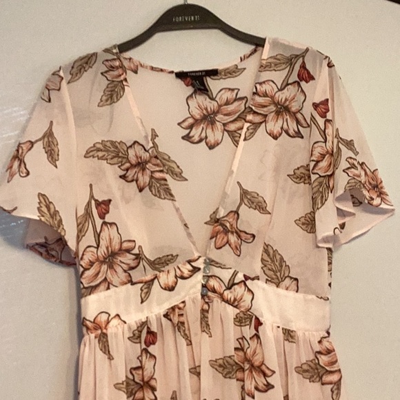 Forever 21 button front kimono size medium - Picture 2 of 9